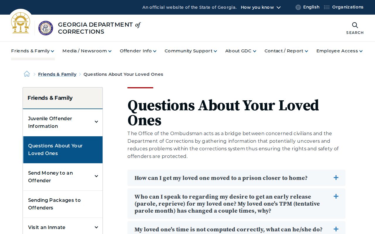 Oconee County release date lookup guidance from Georgia corrections